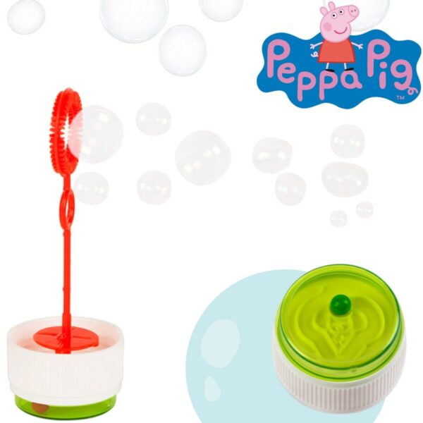 Bubble blower Peppa Pig 60 ml 3,7 x 11,5 x 3,7 cm (216 Units) - Image 6