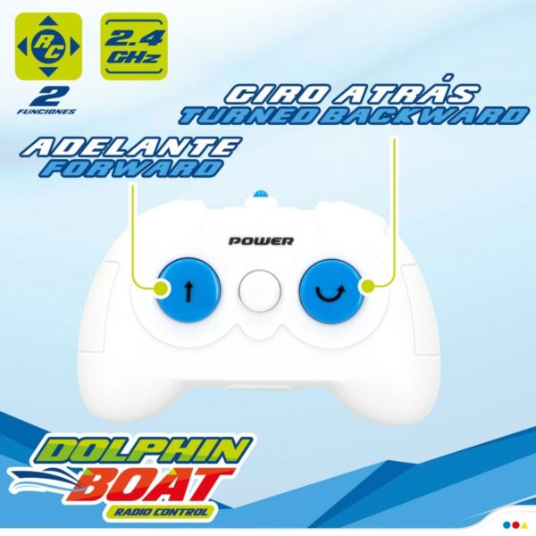 Radio-controlled boat Colorbaby Dolphin (2 Units) - Image 6