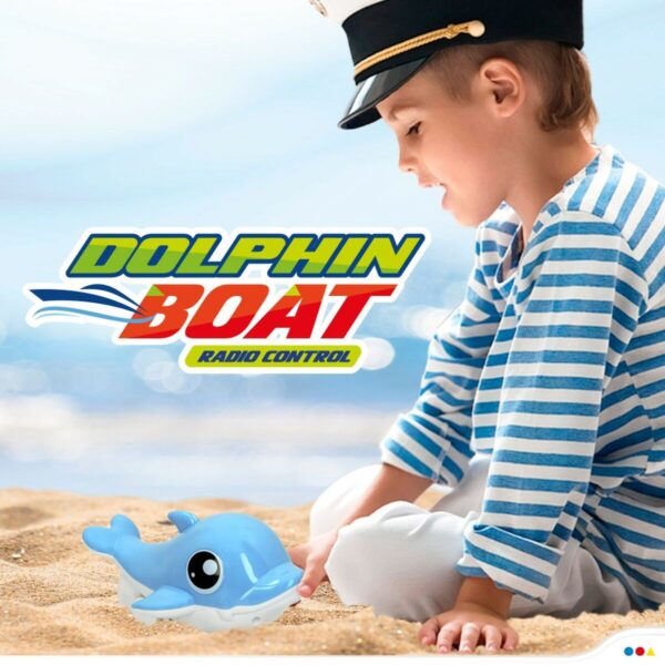 Radio-controlled boat Colorbaby Dolphin (2 Units) - Image 3