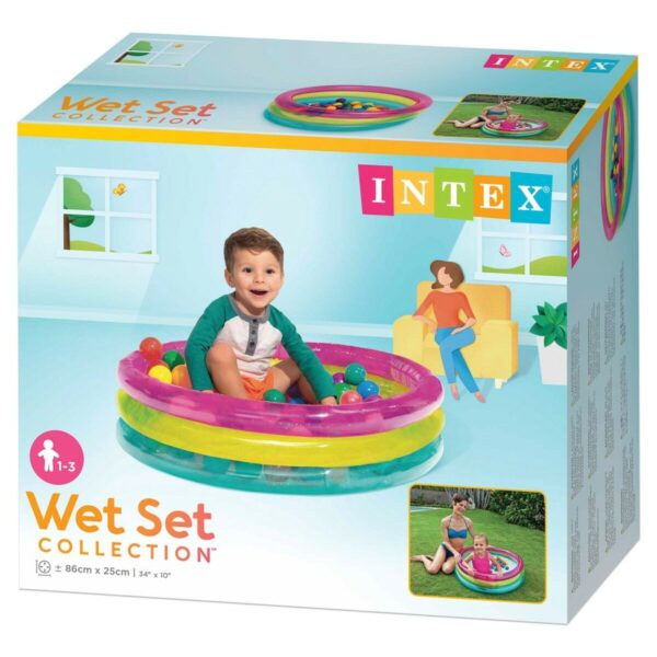 Ball Pool Intex 86 x 25 x 86 cm (3 Units) - Image 5