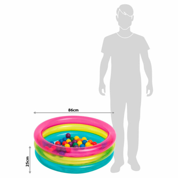Ball Pool Intex 86 x 25 x 86 cm (3 Units) - Image 6