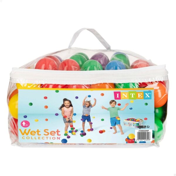 Balls Intex FUN BALLZ 100 Pieces 6,5 x 6,5 x 6,5 cm (6 Units) - Image 5