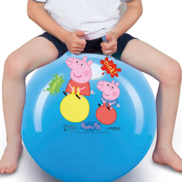 Jumping Ball Peppa Pig Ø 45 cm Blue (10 Units) - Image 5