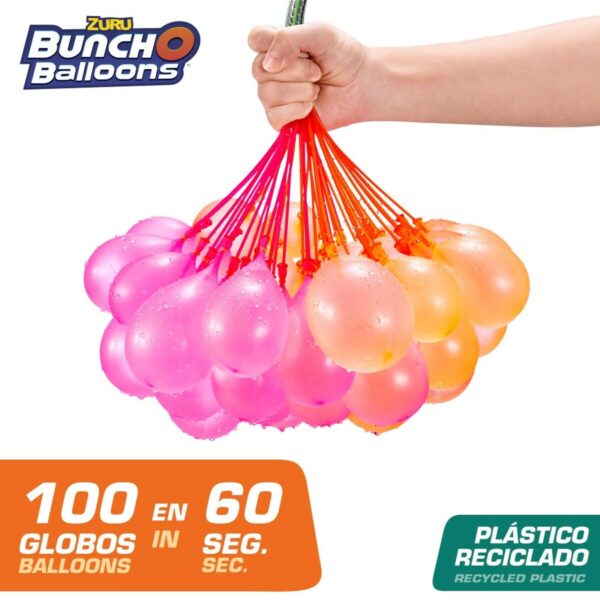 Water Balloons with Pump Zuru Bunch-o-Balloons 24 Units - Image 3