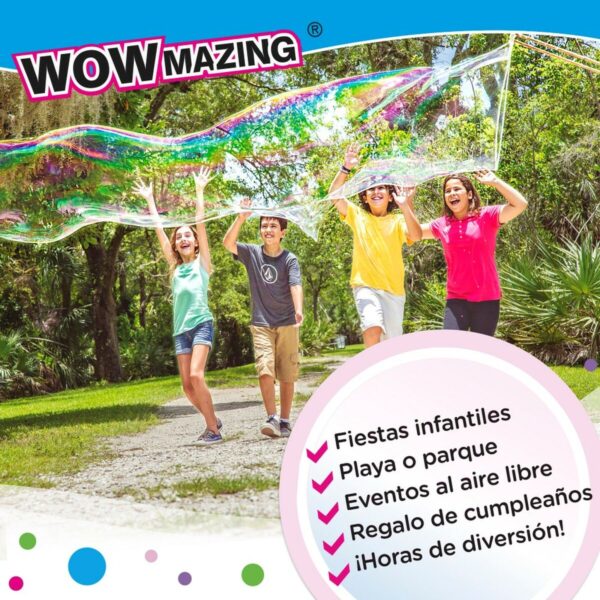Bubble Blowing Game WOWmazing 41 cm (20 Units) - Image 5