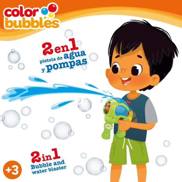 Bubble Blowing Game Colorbaby Green Gun 118 ml 20,5 x 23,5 x 8,5 cm (2 Units) - Image 4