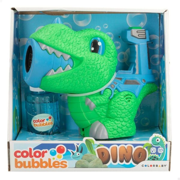 Bubble Blowing Game Colorbaby Green Dinosaur 150 ml 20 x 17 x 9 cm (6 Units) - Image 4