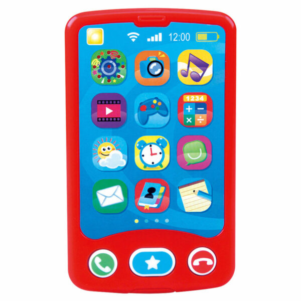 Toy telephone PlayGo Red 6,8 x 11,5 x 1,5 cm (6 Units) - Image 2