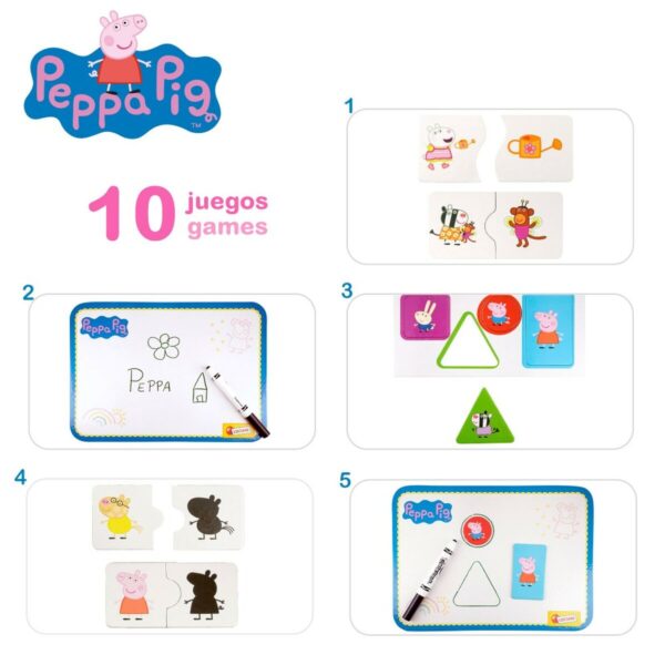 Multi-game Table Peppa Pig (6 Units) - Image 3