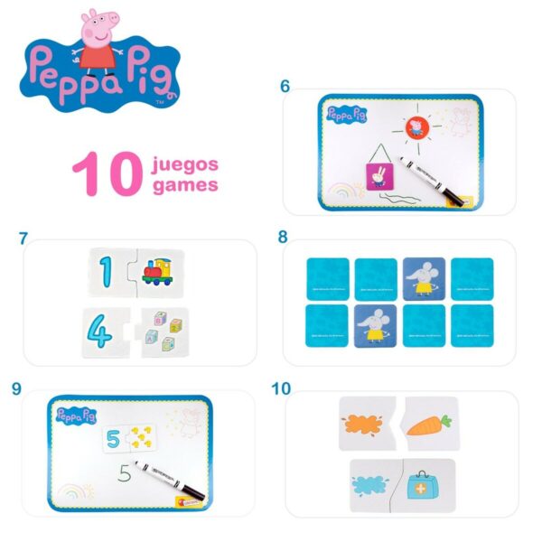 Multi-game Table Peppa Pig (6 Units) - Image 4