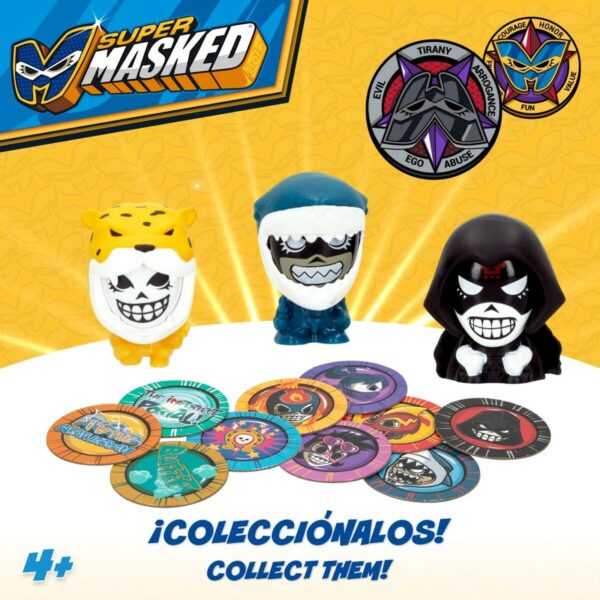 Action Figures Eolo Super Masked 3 x 4,5 x 3,5 cm (12 Units) - Image 2