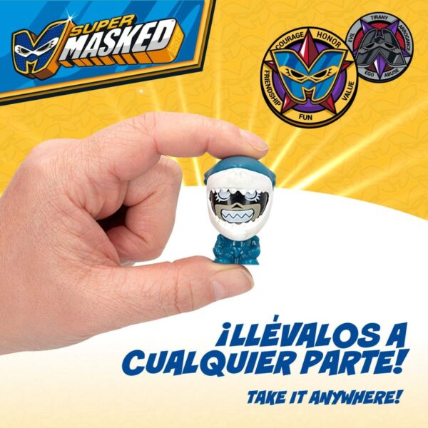 Action Figures Eolo Super Masked 3 x 4,5 x 3,5 cm (12 Units) - Image 5