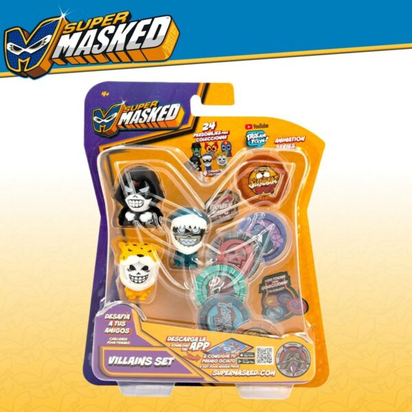 Action Figures Eolo Super Masked 3 x 4,5 x 3,5 cm (12 Units) - Image 6
