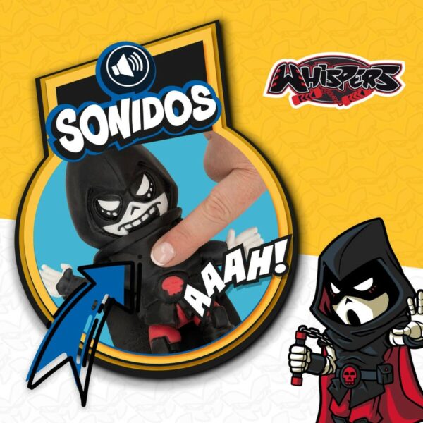 Action Figure Eolo Super Masked Whisper 11,5 x 15,5 x 6,5 cm Elastic (12 Units) - Image 4