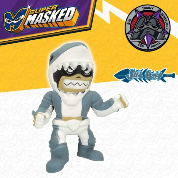 Action Figure Eolo Super Masked Jaw Boy 14 x 16 x 8,5 cm Elastic (12 Units) - Image 2