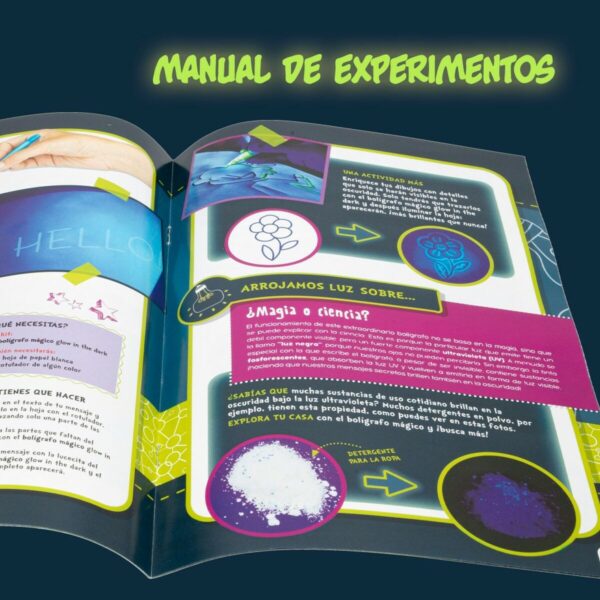Science Game Lisciani Laboratorio de la oscuridad ES (6 Units) - Image 5
