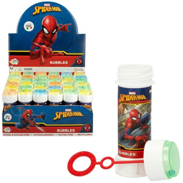 Bubble blower Spider-Man 60 ml 3,8 x 11,5 x 3,8 cm (216 Units) - Image 2
