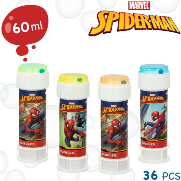 Bubble blower Spider-Man 60 ml 3,8 x 11,5 x 3,8 cm (216 Units) - Image 3