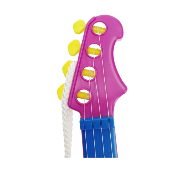 Baby Guitar Reig Party 4 Cords Electric Blue Purple - Image 4