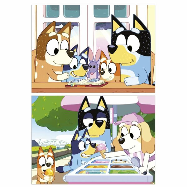 2-Puzzle Set Educa Bluey 48 Pieces - Image 2