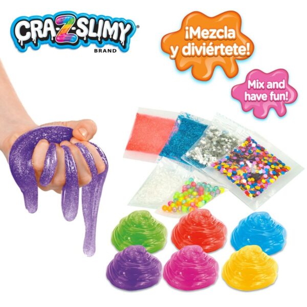 Modelling Clay Game Cra-Z-Art Bold&Brights (6 Units) Slime - Image 3