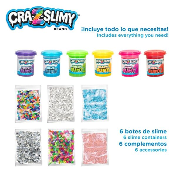 Modelling Clay Game Cra-Z-Art Bold&Brights (6 Units) Slime - Image 5
