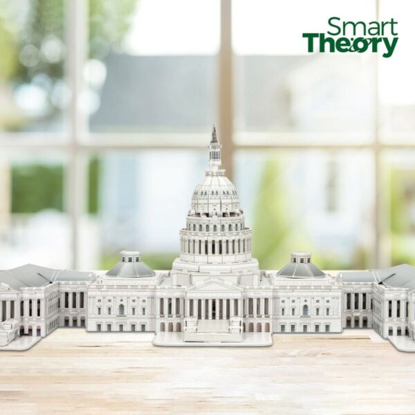 3D Puzzle Colorbaby Capitolio 126 Pieces 52,5 x 20,5 x 23,5 cm (6 Units) - Image 6