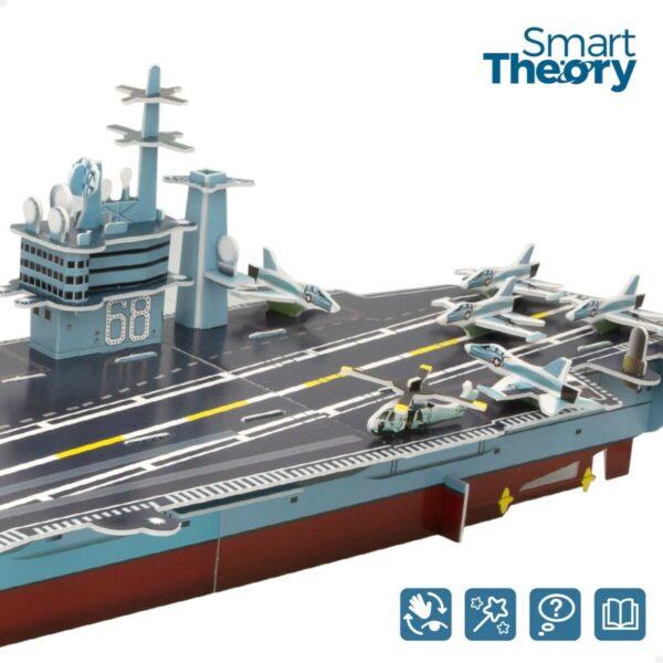 3D Puzzle Colorbaby Nimitz Aircraft carrier 67 Pieces 77 x 18 x 20 cm (6 Units) - Image 5