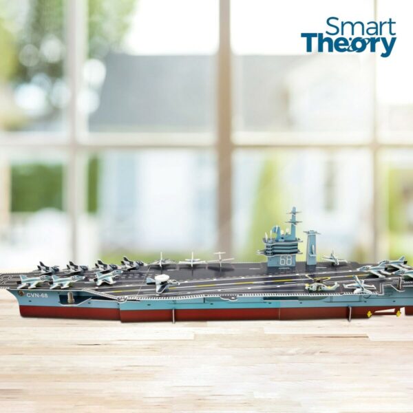 3D Puzzle Colorbaby Nimitz Aircraft carrier 67 Pieces 77 x 18 x 20 cm (6 Units) - Image 6