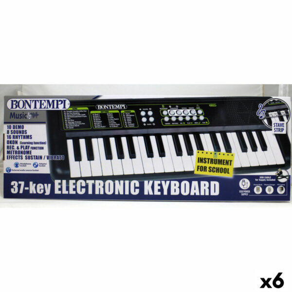 37-Key Keyboard Bontempi 42 x 4 x 15 cm (6 Units) - Image 8