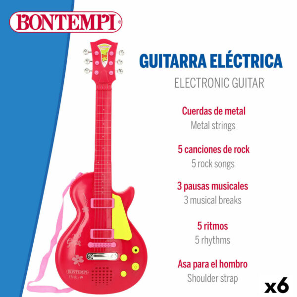 Baby Guitar Bontempi 20 x 56 x 4 cm (6 Units) - Image 2